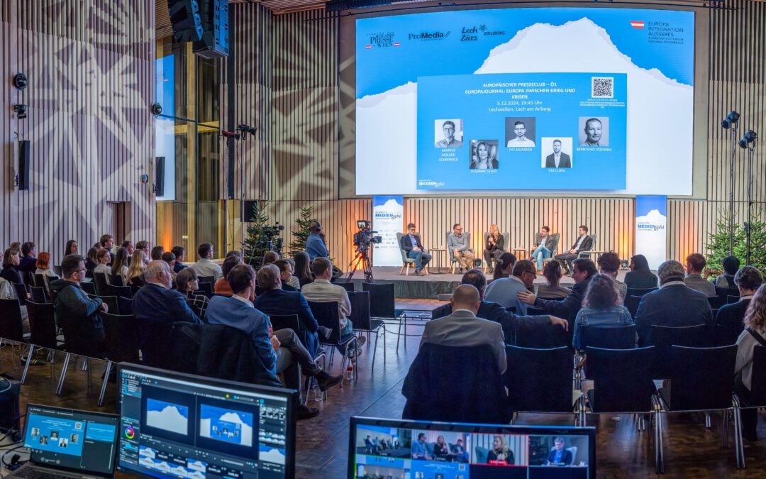 Mediengipfel 2025 Seefeld/Tirol: Expert:innen diskutieren Europas Zukunft