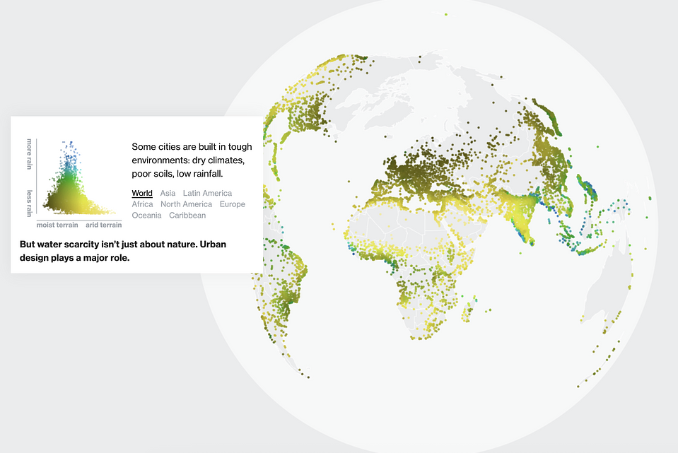 Zersiedelung bedroht bis 2050 den Zugang zu sauberem Wasser