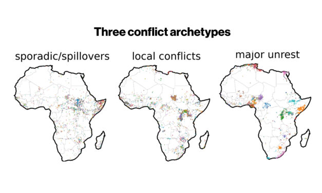 Studie identifiziert drei Konfliktmuster in Afrika