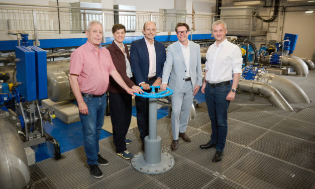Wien nimmt 17. Trinkwasserkraftwerk in Betrieb