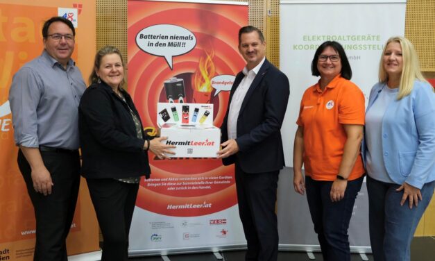 Schüler sammeln 343 Kilogramm Elektroaltgeräte